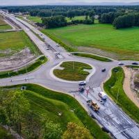 Budowa drogi S1 - Okolice Bijasowic i Zarzyny (z lotu ptaka) - 20 września 2025 (8)