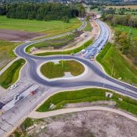Budowa drogi S1 - Okolice Bijasowic i Zarzyny (z lotu ptaka) - 20 września 2025 (7)