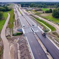Budowa drogi S1 - Okolice Bijasowic i Zarzyny (z lotu ptaka) - 20 września 2025 (6)