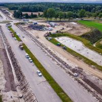 Budowa drogi S1 - Okolice Bijasowic i Zarzyny (z lotu ptaka) - 20 września 2025 (4)