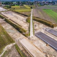 Budowa drogi S1 - Okolice Bijasowic i Zarzyny (z lotu ptaka) - 20 września 2025 (8)