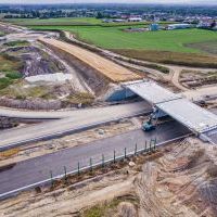 Budowa drogi S1 - Okolice Bijasowic i Zarzyny (z lotu ptaka) - 20 września 2025 (5)