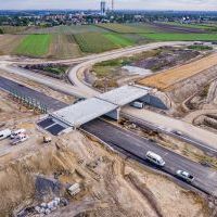 Budowa drogi S1 - Okolice Bijasowic i Zarzyny (z lotu ptaka) - 20 września 2025 (4)
