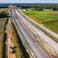Budowa drogi S1 - Okolice Bijasowic i Zarzyny (z lotu ptaka) - 20 września 2025 (1)
