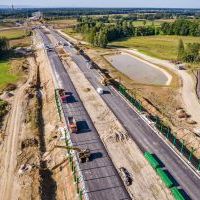 Budowa drogi S1 - Okolice Bijasowic i Zarzyny (z lotu ptaka) - 20 września 2025 (8)