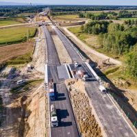 Budowa drogi S1 - Okolice Bijasowic i Zarzyny (z lotu ptaka) - 20 września 2025 (7)