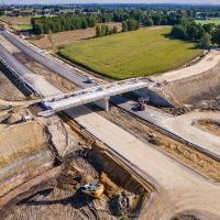 Budowa drogi S1 - Okolice Bijasowic i Zarzyny (z lotu ptaka) - 20 września 2025 (9)