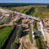 Budowa drogi S1 - Okolice Bijasowic i Zarzyny (z lotu ptaka) - 20 września 2025 (7)