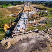 Budowa drogi S1 - Okolice Bijasowic i Zarzyny (z lotu ptaka) - 20 września 2025 (6)