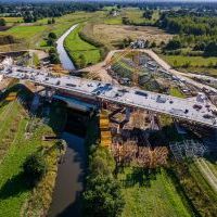 Budowa drogi S1 - Okolice Bijasowic i Zarzyny (z lotu ptaka) - 20 września 2025 (5)
