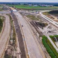 Budowa drogi S1 - Okolice Bijasowic i Zarzyny (z lotu ptaka) - 20 września 2025 (7)