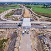 Budowa drogi S1 - Okolice Bijasowic i Zarzyny (z lotu ptaka) - 20 września 2025 (6)