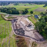 Budowa drogi S1 - Okolice Bijasowic i Zarzyny (z lotu ptaka) - 20 września 2025 (5)
