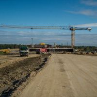 Budowa drogi S1 - Okolice Bijasowic i Zarzyny (z poziomu ziemi) - 20 września 2025 (2)