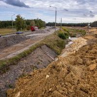 Budowa drogi S1 - Kosztowy - Bieruń - 29 września 2025 (zdjęcia z poziomu ziemi) (6)