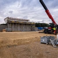 Budowa drogi S1 - Kosztowy - Bieruń - 29 września 2025 (zdjęcia z poziomu ziemi) (12)