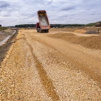 Budowa drogi S1 - Kosztowy - Bieruń - 29 września 2025 (zdjęcia z poziomu ziemi) (11)