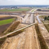 Budowa drogi S1 - Okolice Bijasowic i Zarzyny - 13 października 2025 (6)