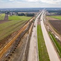Budowa drogi S1 - Okolice Bijasowic i Zarzyny - 13 października 2025 (1)