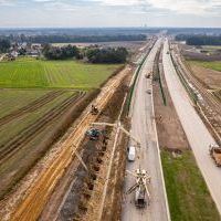 Budowa drogi S1 - Okolice Bijasowic i Zarzyny - 13 października 2025 (8)