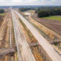 Budowa drogi S1 - Okolice Bijasowic i Zarzyny - 13 października 2025 (5)