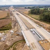 Budowa drogi S1 - Okolice Bijasowic i Zarzyny - 13 października 2025 (2)