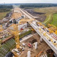 Budowa drogi S1 - Okolice Bijasowic i Zarzyny - 13 października 2025 (3)