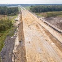 Budowa drogi S1 - Okolice Bijasowic i Zarzyny - 13 października 2025 (2)