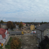 Budowa tunelu pod torami kolejowymi na ulicy Wawelskiej - 17 października 2025 (10)