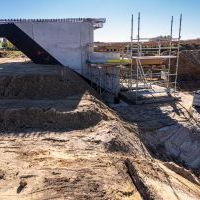 Budowa drogi S1 - Kosztowy - Bieruń - 23 października 2025 (zdjęcia z poziomu ziemi) (9)