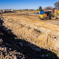 Budowa drogi S1 - Kosztowy - Bieruń - 23 października 2025 (zdjęcia z poziomu ziemi) (8)