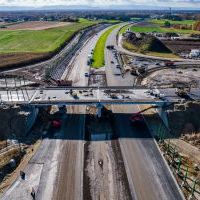 Budowa drogi S1 - Okolice Bijasowic i Zarzyny -3 listopada 2025 (zdjęcia z lotu ptaka) (7)