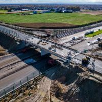 Budowa drogi S1 - Okolice Bijasowic i Zarzyny -3 listopada 2025 (zdjęcia z lotu ptaka) (6)