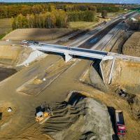 Budowa drogi S1 - Okolice Bijasowic i Zarzyny -3 listopada 2025 (zdjęcia z lotu ptaka) (7)