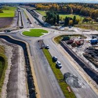 Budowa drogi S1 - Okolice Bijasowic i Zarzyny -3 listopada 2025 (zdjęcia z lotu ptaka) (12)