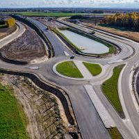 Budowa drogi S1 - Okolice Bijasowic i Zarzyny -3 listopada 2025 (zdjęcia z lotu ptaka) (12)