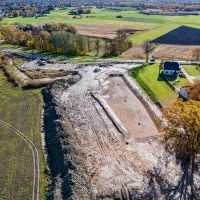 Budowa drogi S1 - Okolice Bijasowic i Zarzyny -3 listopada 2025 (zdjęcia z lotu ptaka) (1)