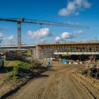 Budowa drogi S1 - Okolice Bijasowic i Zarzyny -3 listopada 2025 (zdjęcia z poziomu ziemi) (6)