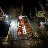 Budowa tunelu pod torami kolejowymi - listopad 2025 (2)