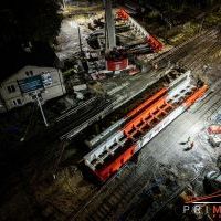 Budowa tunelu pod torami kolejowymi - listopad 2025 (3)