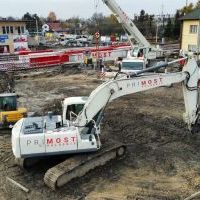 Budowa tunelu pod torami kolejowymi - listopad 2025 (2)