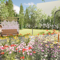 Wizualizacja nowego zielonego skweru na osiedlu Homera (5)