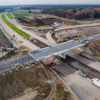 Budowa drogi S1 - Okolice Bijasowic i Zarzyny -21 listopada 2025 (zdjęcia z lotu ptaka) (4)