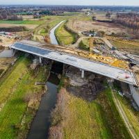 Budowa drogi S1 - Okolice Bijasowic i Zarzyny -21 listopada 2025 (zdjęcia z lotu ptaka) (8)