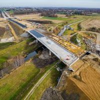 Budowa drogi S1 - Okolice Bijasowic i Zarzyny -21 listopada 2025 (zdjęcia z lotu ptaka) (6)