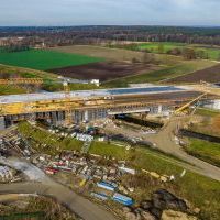 Budowa drogi S1 - Okolice Bijasowic i Zarzyny -21 listopada 2025 (zdjęcia z lotu ptaka) (5)