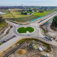 Budowa drogi S1 - Okolice Bijasowic i Zarzyny -21 listopada 2025 (zdjęcia z lotu ptaka) (12)