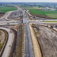 Budowa drogi S1 - Okolice Bijasowic i Zarzyny -21 listopada 2025 (zdjęcia z lotu ptaka) (14)