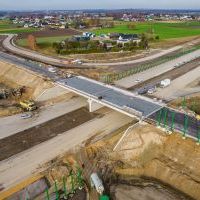 Budowa drogi S1 - Okolice Bijasowic i Zarzyny -21 listopada 2025 (zdjęcia z lotu ptaka) (10)