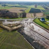 Budowa drogi S1 - Okolice Bijasowic i Zarzyny -21 listopada 2025 (zdjęcia z lotu ptaka) (1)
